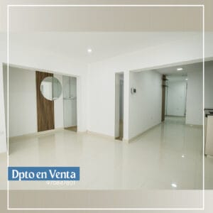 Vendo departamento cerca del mall